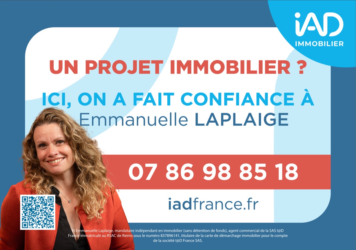 Panneau publicitaire IAD Immobilier