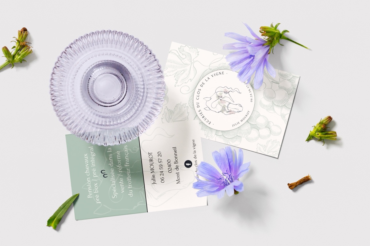 Carte de visite Julie