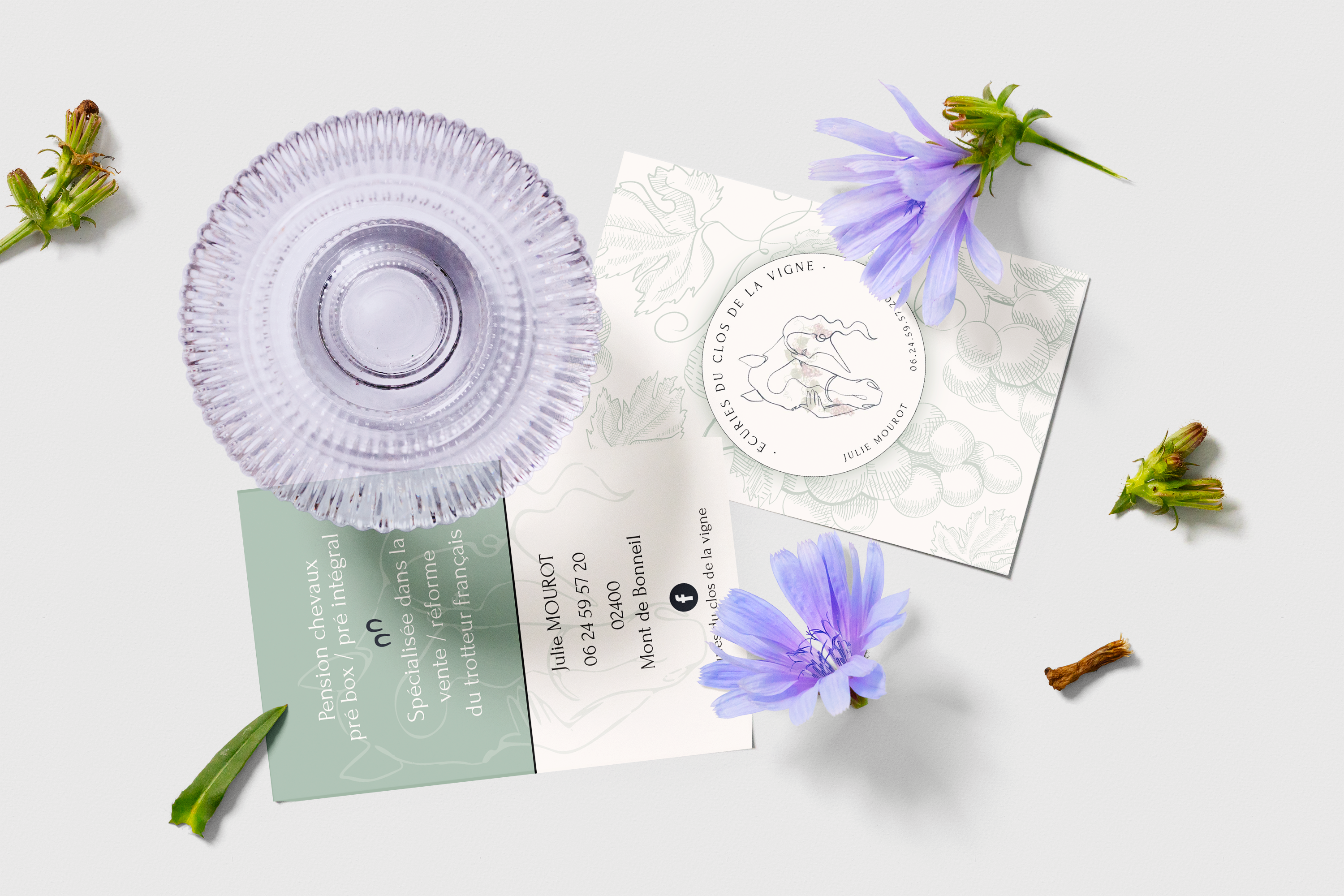 Carte de visite Julie